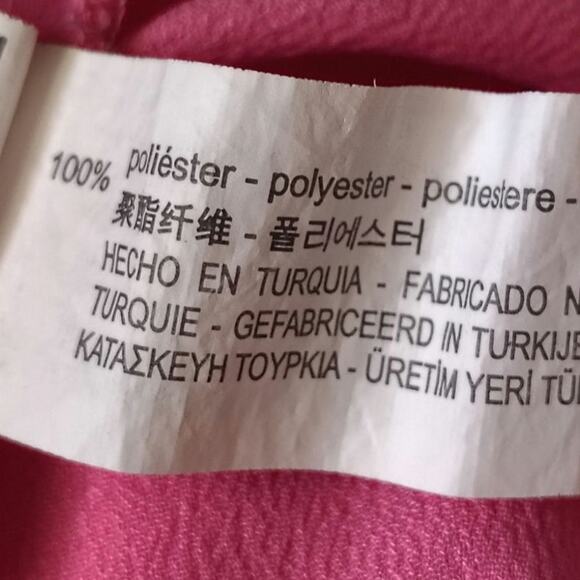 Zara Tapered Pull on Pants Pink Womens Size X Large - Picture 5 of 5